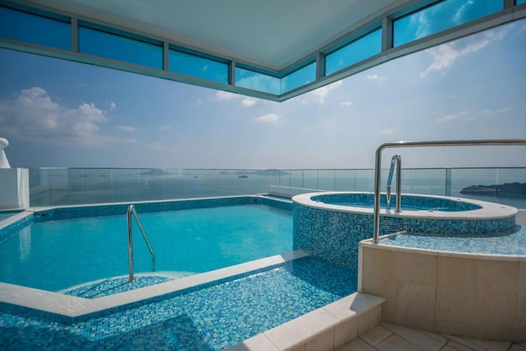 18G Luxury Oceanview With Roof Top Pool Apartment Arraijan Exterior photo