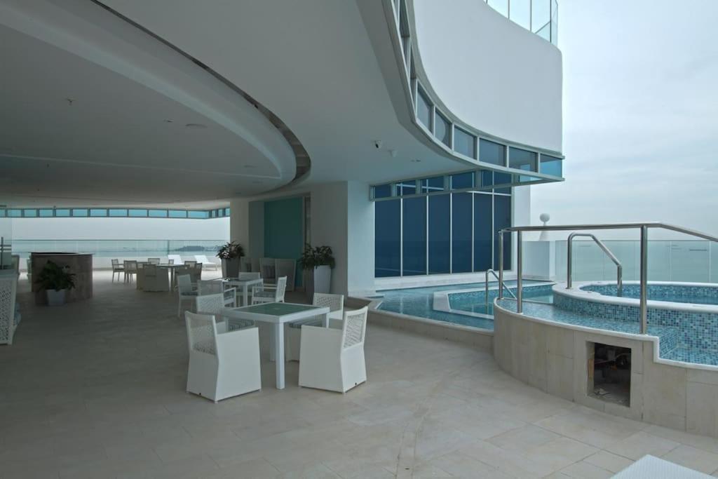 18G Luxury Oceanview With Roof Top Pool Apartment Arraijan Exterior photo